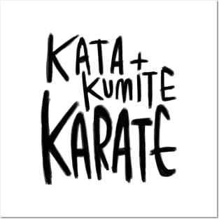 Kata, Kumite, Karate Posters and Art